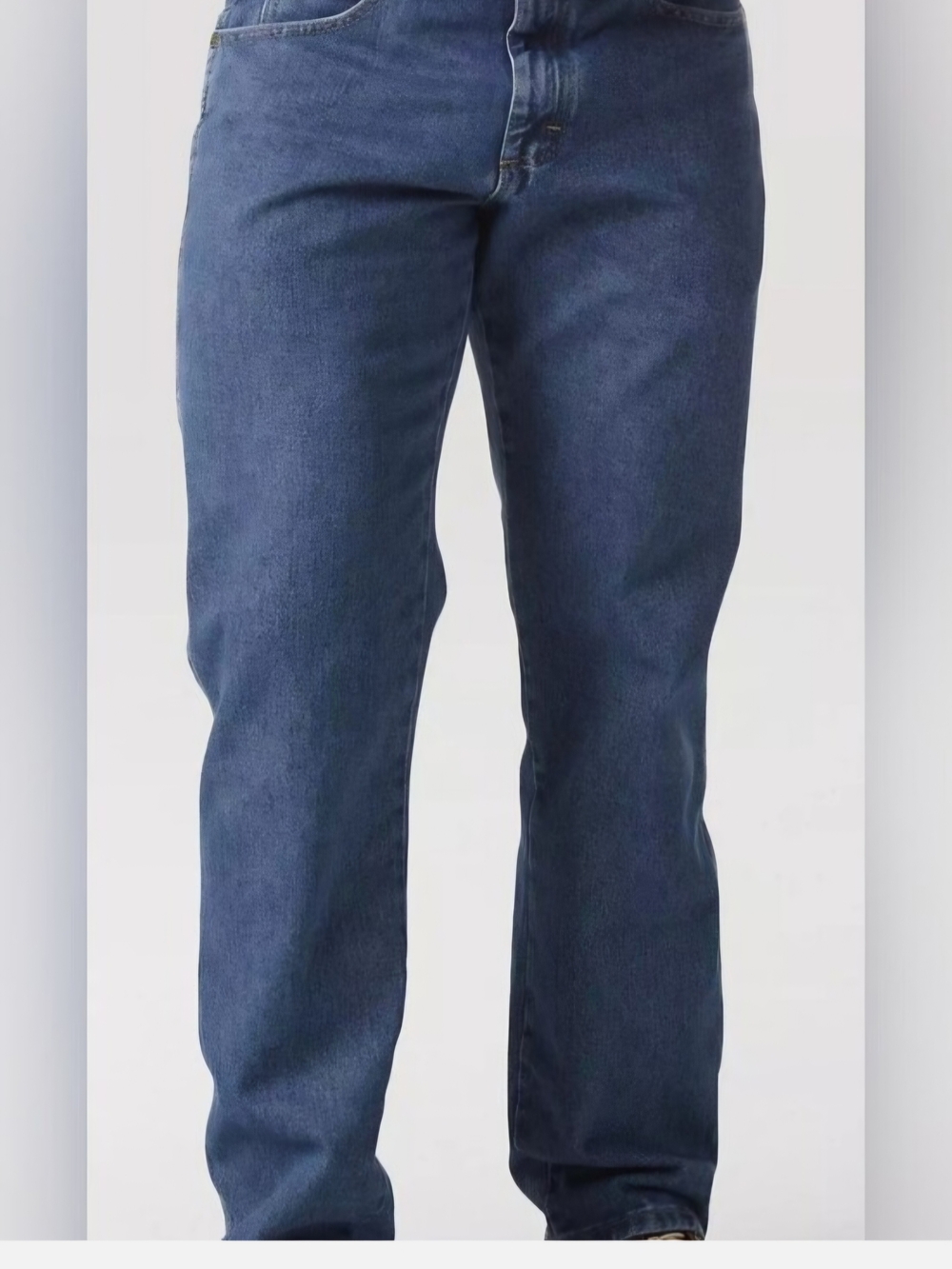 Wrangler Men's Relaxed 38x34 Jeans - Dark Blue Wash